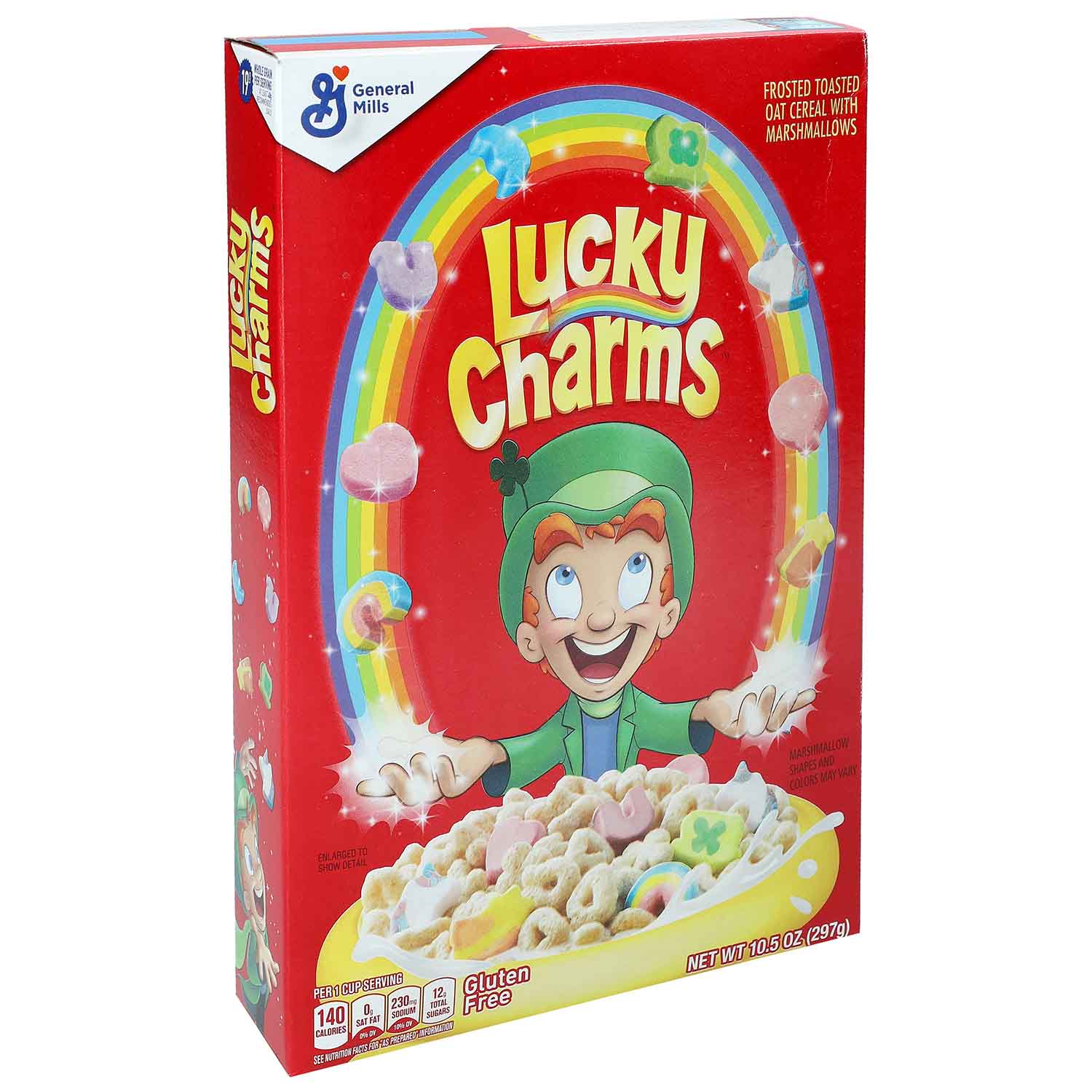 Lucky Charms Cereal with Marshmallows 297g MonsterStore Rheinberg